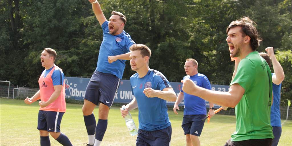 Kantersiege, Derbys, Platzverweis: Der 1. Fußball-Spieltag in mehr als 150 Bildern Jubel bei BR Billmerich über die 1:0-Führung im Derby gegen RW Unna. Am Ende verlor das Team aber noch mit 1:2.
