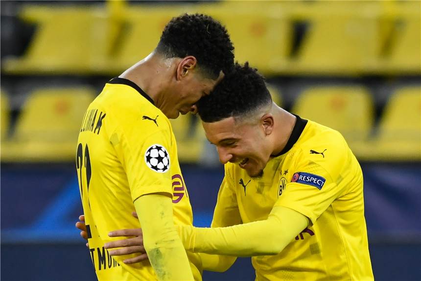 Jadon Sancho und Jude Bellingham: England-Stars zwischen Talsohle und siebtem Himmel Jude Bellingham (l.) und Jadon Sancho im November letzten Jahres. Während Bellingham aktuell im Höhenflug ist, befindet sich Sancho bei Manchester United auf dem Tiefpunkt seiner Laufbahn.