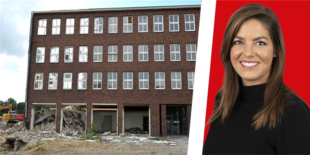 Hagedorn-Sprecherin zum Steag-Gelände in Lünen: „So weit sind wir“ Judith Roderfeld, Sprecherin von Hagedorn, verrät, wie lange die Abbrucharbeiten noch laufen werden auf dem ehemaligen Steag-Gelände in Lünen. Gerade geht es dem Verwaltungsgebäude an den Kragen.