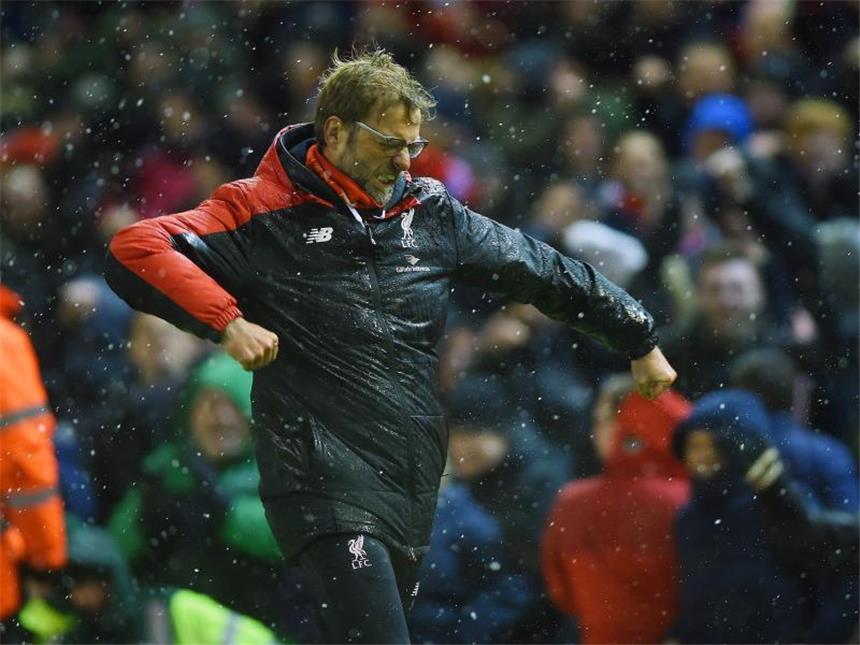 Klopp nach 3:0 stolz - Neuer Torjäger im Anflug Jürgen Klopp ist nach dem Sieg im FA Cup stolz auf seine Spieler. Foto: Peter Powell