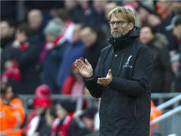 Jürgen Klopp kam mit dem FC Liverpool gegen West Ham United nicht über ein 2:2 hinweg. Foto: Peter Powell