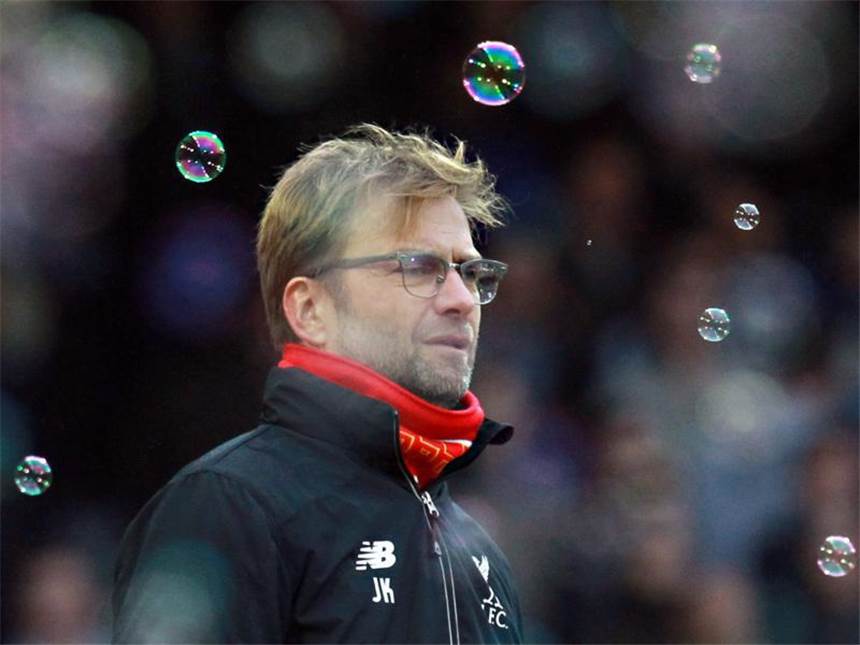 Klopp schimpft auf Liverpool-Profis - «War nicht genug» Jürgen Klopp schimpfte mit seinen Profis. Foto: Sean Dempsey