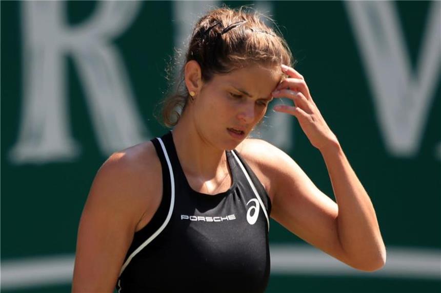 Julia Görges unterliegt im Auftaktmatch von Eastbourne Julia Görges hat ihr Auftaktmatch in Eastbourne verloren. Foto: Simon Cooper/PA Wire