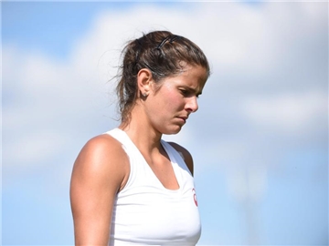 Julia Görges hatte in Acapulco auch mit der Hitze zu kämpfen. Foto: Facundo Arrizabalaga