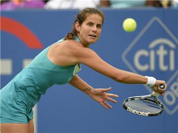Julia Görges steht in Cincinnati in der zweiten Runde. Foto: Nick Wass