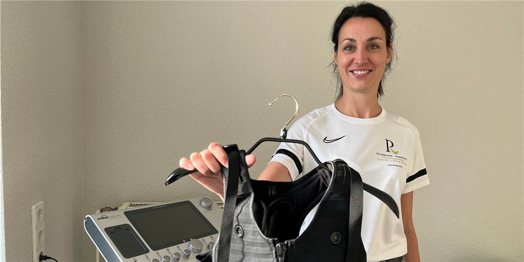 Privatpraxis Redemann eröffnet einen zweiten Standort in Haltern Julia Redemann freut sich auf die Eröffnung der Privatpraxis am Hellweg in Sythen. Dort wird auch medizinisches EMS-Training angeboten.