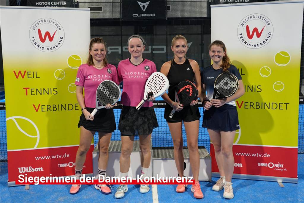 Julia van den Berg/ Silke van den Berg setzten sich gegen Carolin Knorr und Ann-Kathrin Neiss durch.