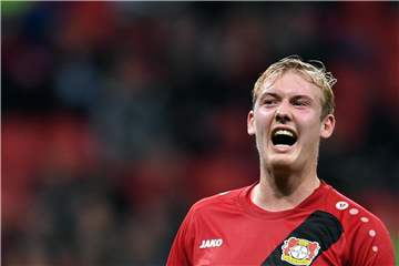Julian Brandt will mit Bayer Leverkusen Titel holen. Foto: Federico Gambarini