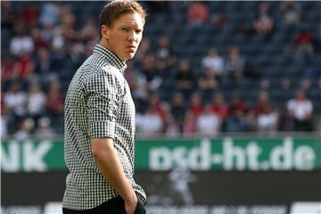 Julian Nagelsmann ist noch eine Saison der Trainer der TSG 1899 Hoffenheim. Foto: Thomas Frey