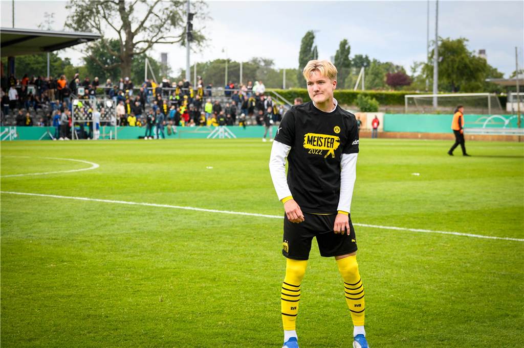 Julian Rijkhoff schaute 90 Minuten nur zu.