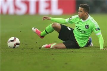 Justin Kluivert wurde von AS Rom unter Vertrag genommen. Foto: Ina Fassbender