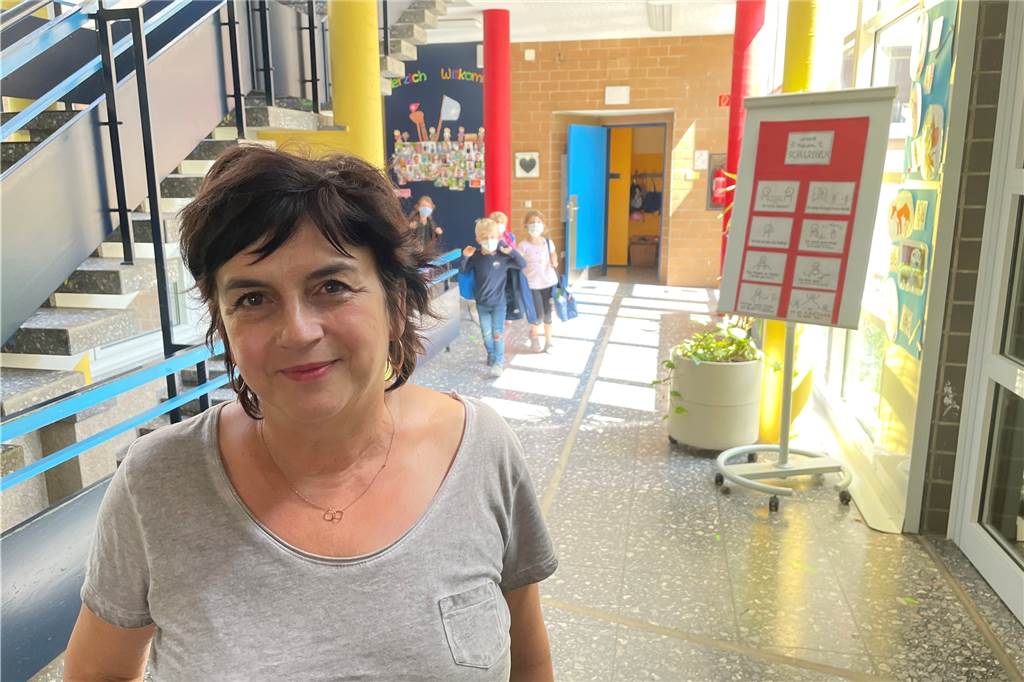 Wie Dortmunds Schulen auf den Start ins neue Schuljahr vorbereitet sind Jutta Portugall ist Leiterin der Lieberfeld-Grundschule im Stadtteil Wellinghofen und Sprecherin der Dortmunder Grundschulen.