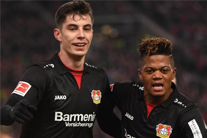 Leverkusens Havertz schießt Siegtor gegen Al-Wahda Mekka Kai Havertz (l.) schoss das einzige Leverkusener Tor. Foto: Marijan Murat