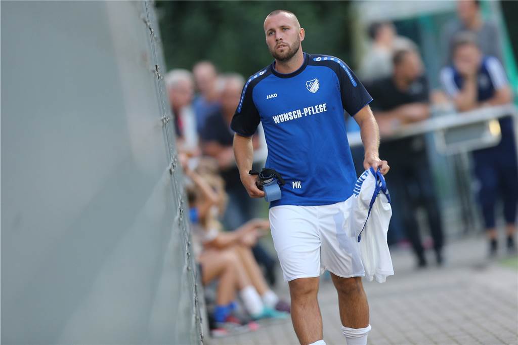Kam erst spät, in der 15. Minute, beim Landesliga-Derby seines FC Frohlinde gegen den SV Wacker Obercastrop an: Ex-Profi Marc Kruska.