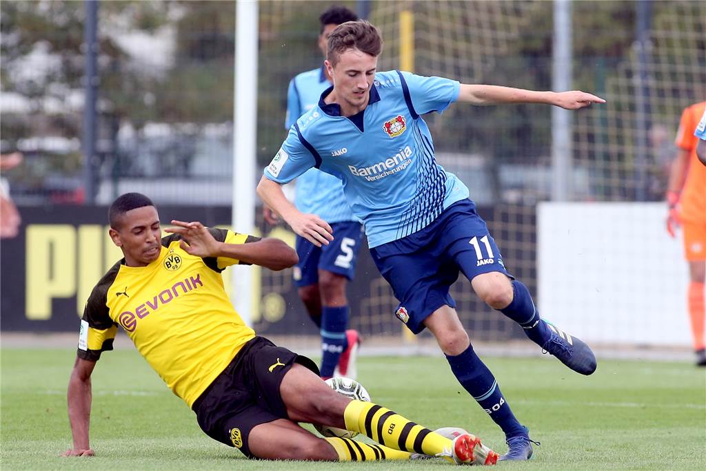 Fink und Reyna: Welche BVB-Toptalente aus dem Ausland es nach oben schafften und welche nicht Kamal Bafounta im Jahr 2018