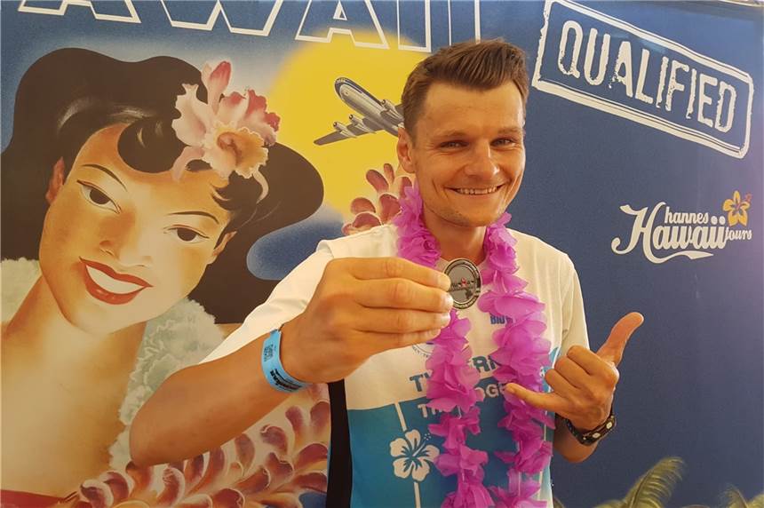 Kamil Jablonski (33) schafft Unfassbares: Der Triathlet hat sich für Hawaii qualifiziert Kamil Jablonski hat es gepackt: Der TVW-Triathlet hat sich für den Ironman auf Hawaii qualifiziert.