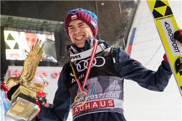 Kamil Stoch gehört zu den heißen Favoriten auf den Titel bei der Skiflug-WM. Foto: Daniel Karmann
