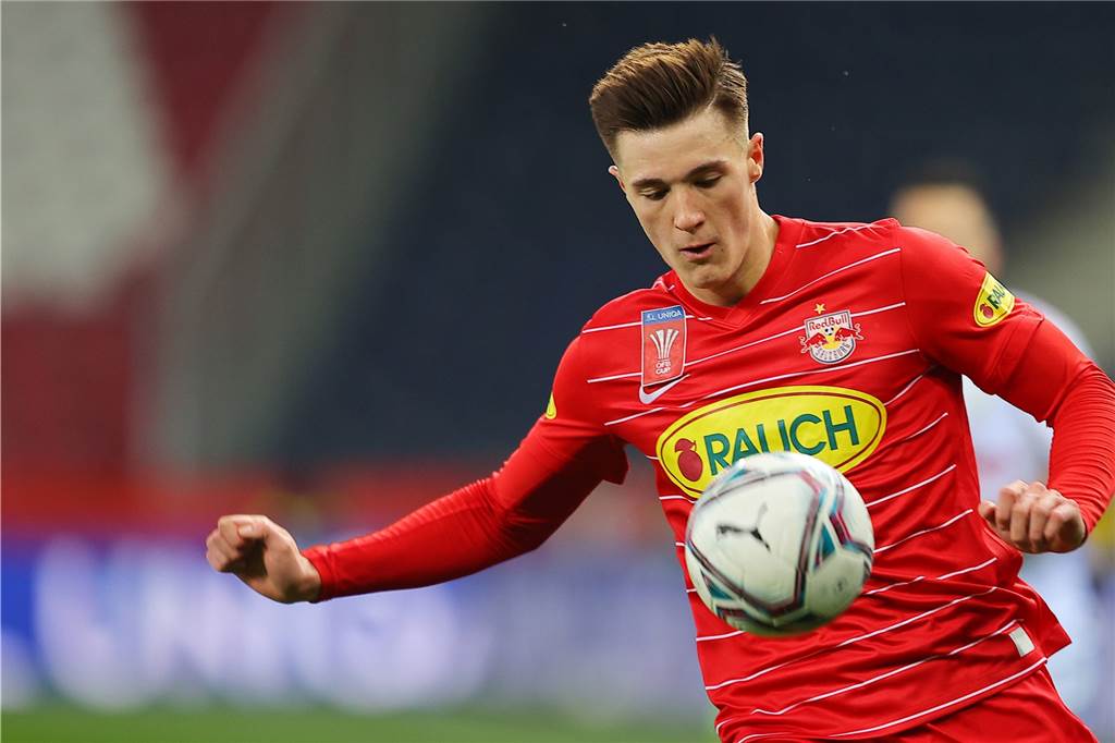Torjäger-Jagd: BVB-Favoriten im Check – ein Kandidat ist Außenseiter Kann ein Großer werden: der Slowene Benjamin Sesko von RB Salzburg.