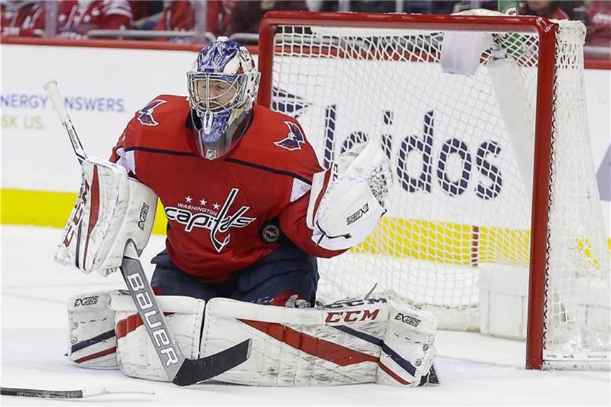 Stanley-Cup-Finale: Grubauer will Chance nutzen Kann Historisches schaffen: NHL-Profi Philipp Grubauer. Foto: Justin Cooper