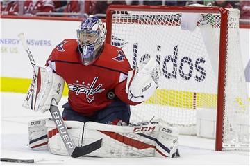 Kann Historisches schaffen: NHL-Profi Philipp Grubauer. Foto: Justin Cooper