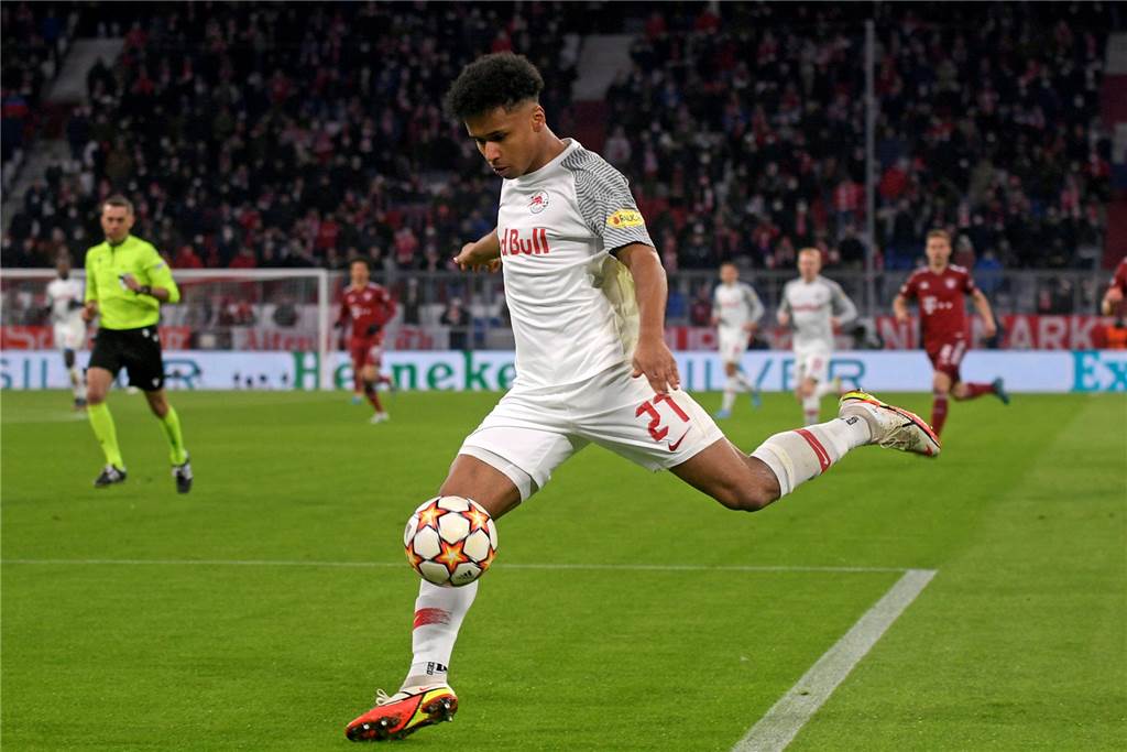 Torjäger-Jagd: BVB-Favoriten im Check – ein Kandidat ist Außenseiter Kann schon viel - und kann noch besser werden: Karim Adeyemi von RB Salzburg soll bald für den BVB stürmen.