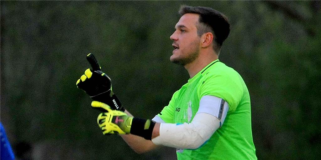 David Graudejus war drei Monate Trainer: Fehlende Selbstkritik und mangelnder Respekt David Graudejus steht im Tor und gestikuliert.
