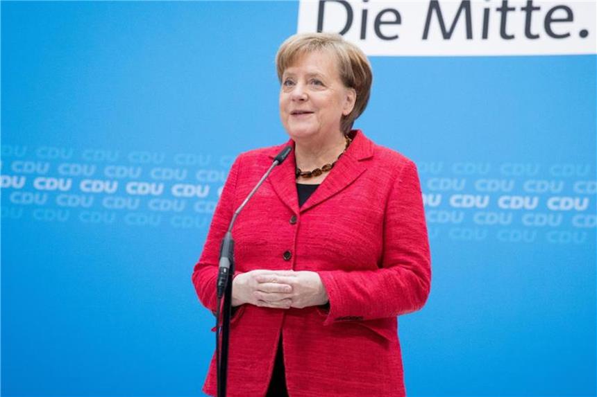 Kanzlerin Merkel: „Es ist jetzt gut und wichtig, dass es in ein paar Tagen auch losgeht.“ Foto: Kay Nietfeld