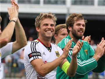 Kapitän Moritz Fürste will sich in Düsseldorf mit seinem Team den Feinschliff für die WM holen. Foto: Julien Warnand