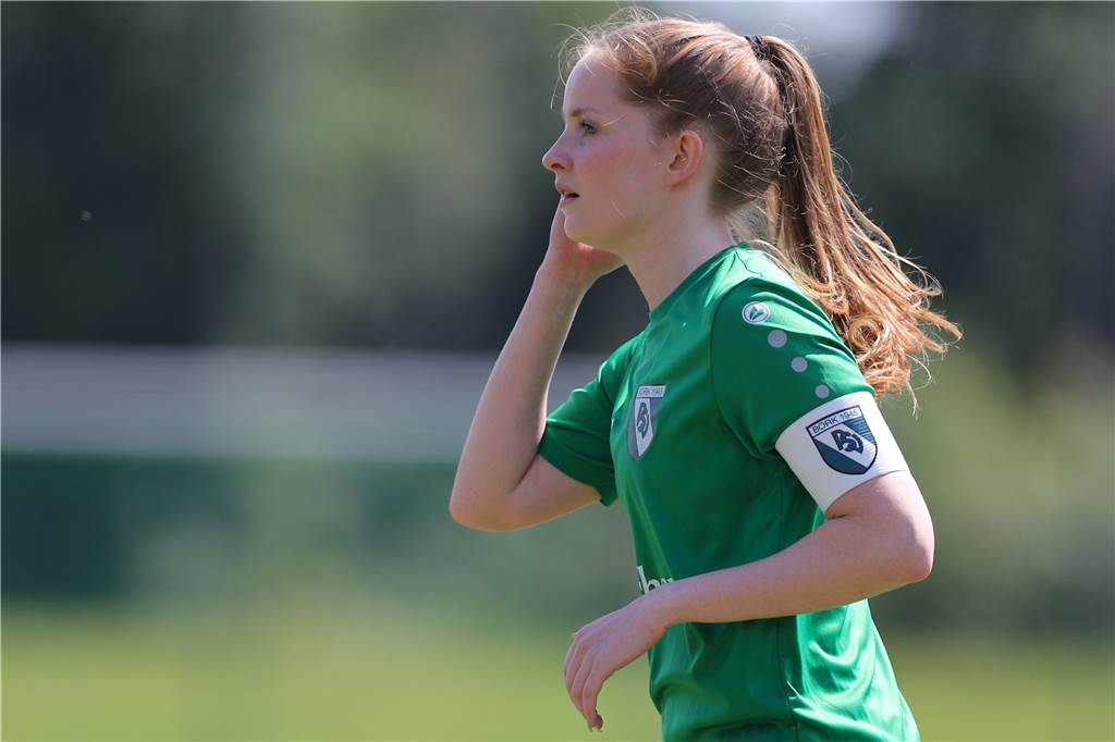 Vorbereitungscheck: Schwierige Mission für Fußballerinnen des PSV – Rückenwind aus Schalke-Sieg Kapitänin Alessandra Sell will den PSV Bork zum Klassenerhalt führen.