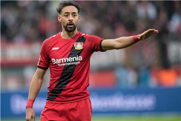 Karim Bellarabi steht Leverkusen wohl im Spiel gegen den VfB Stuttgart wieder zur Verfügung. Foto: Bernd Thissen