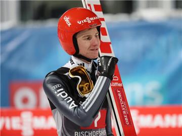 Karl Geiger wurde Dritter beim Sommer-Grand-Prix im polnischen Wisla. Foto: Daniel Karmann