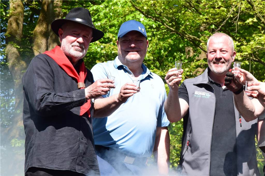 1. Mai in Flaesheim : Meiler brennt zum 33. Mal Meilertag in Flaesheim