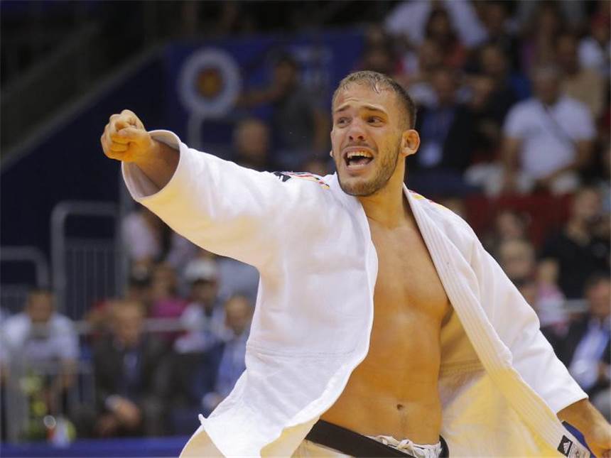 Judo-DM: Erste Titel für Frey, Roper und Odenthal Karl-Richard Frey setzte sich in der Gewichtsklasse bis 100 Kilogramm durch. Foto: Maxim Shipenkov