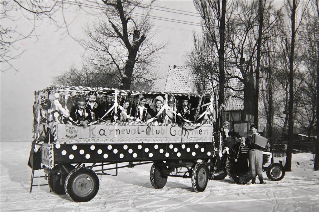 Karneval in Lünen im Jahr 1979