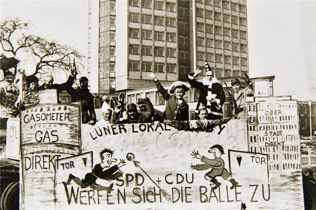 Karneval in Lünen im Jahr 1979