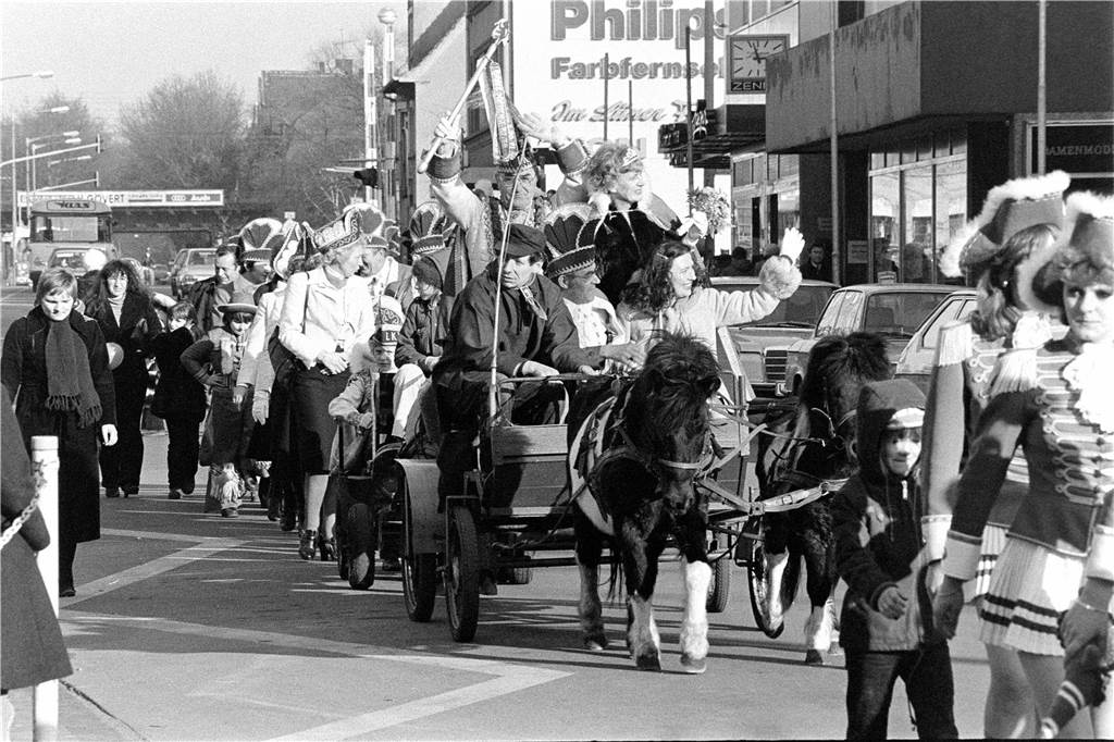 Karneval in Lünen im Jahr 1979