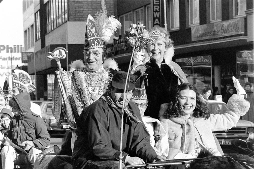 Karneval in Lünen im Jahr 1979