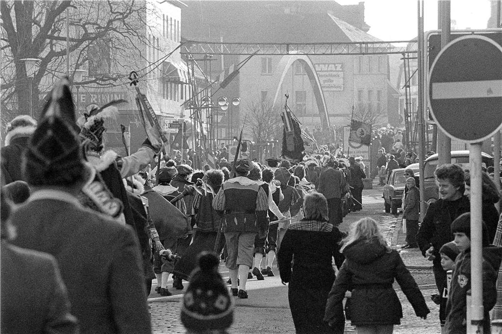 Karneval in Lünen im Jahr 1979