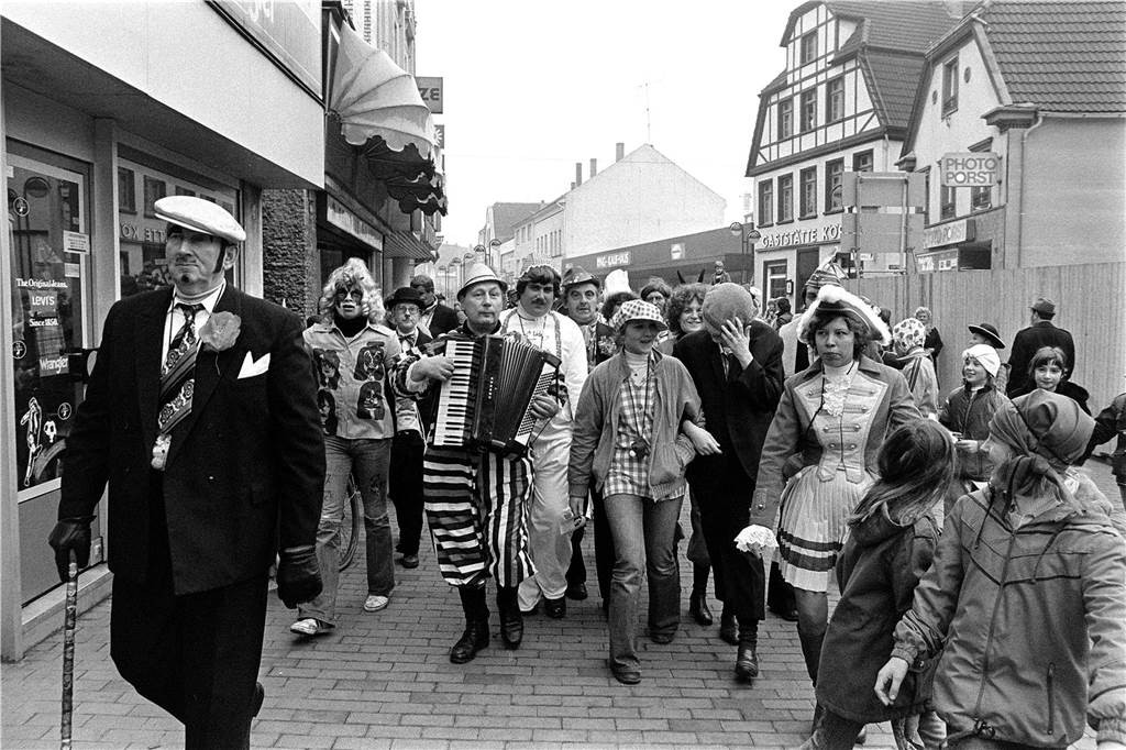 Karneval in Lünen im Jahr 1979