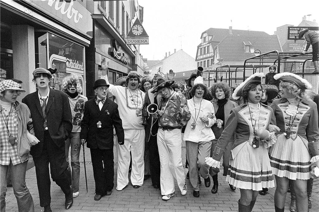 Karneval in Lünen im Jahr 1979