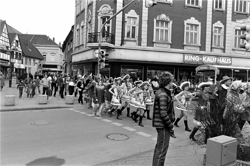 Karneval in Lünen im Jahr 1980