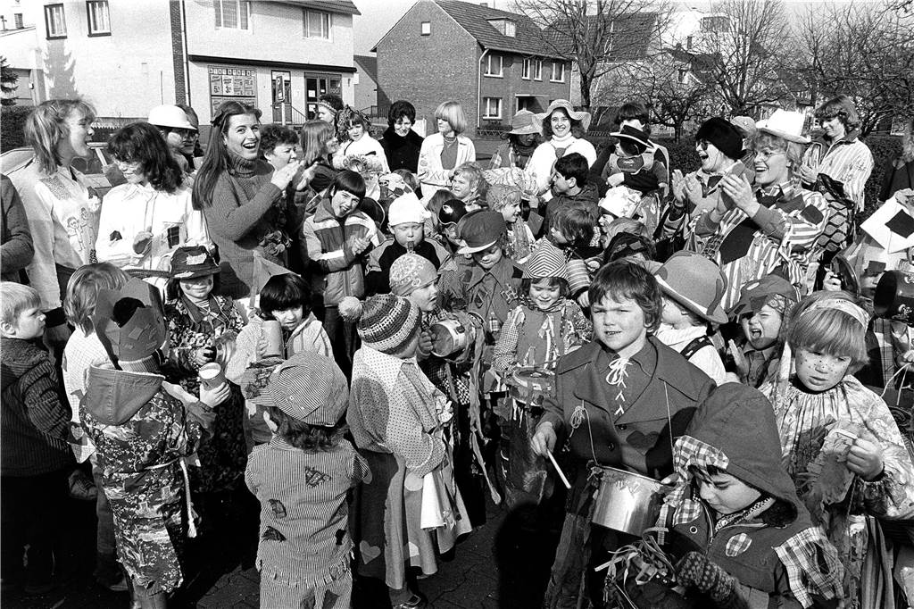Karneval in Lünen im Jahr 1981