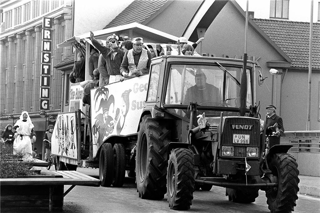 Karneval in Lünen im Jahr 1981