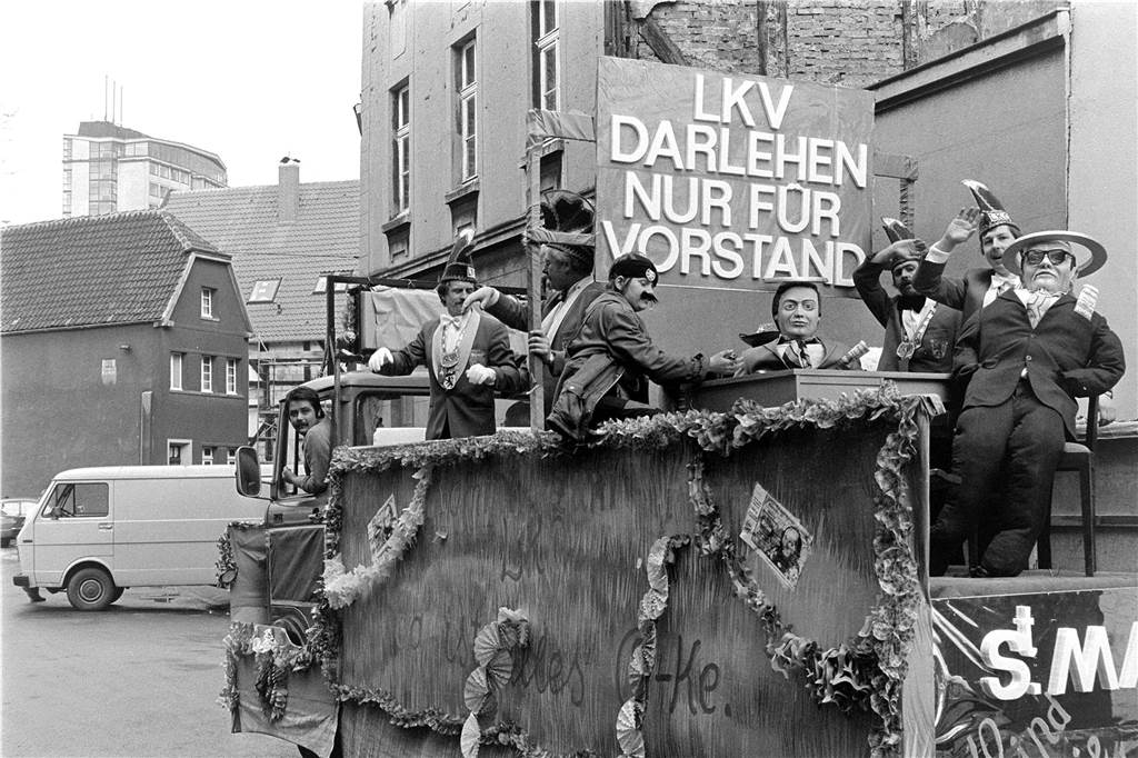 Karneval in Lünen im Jahr 1981