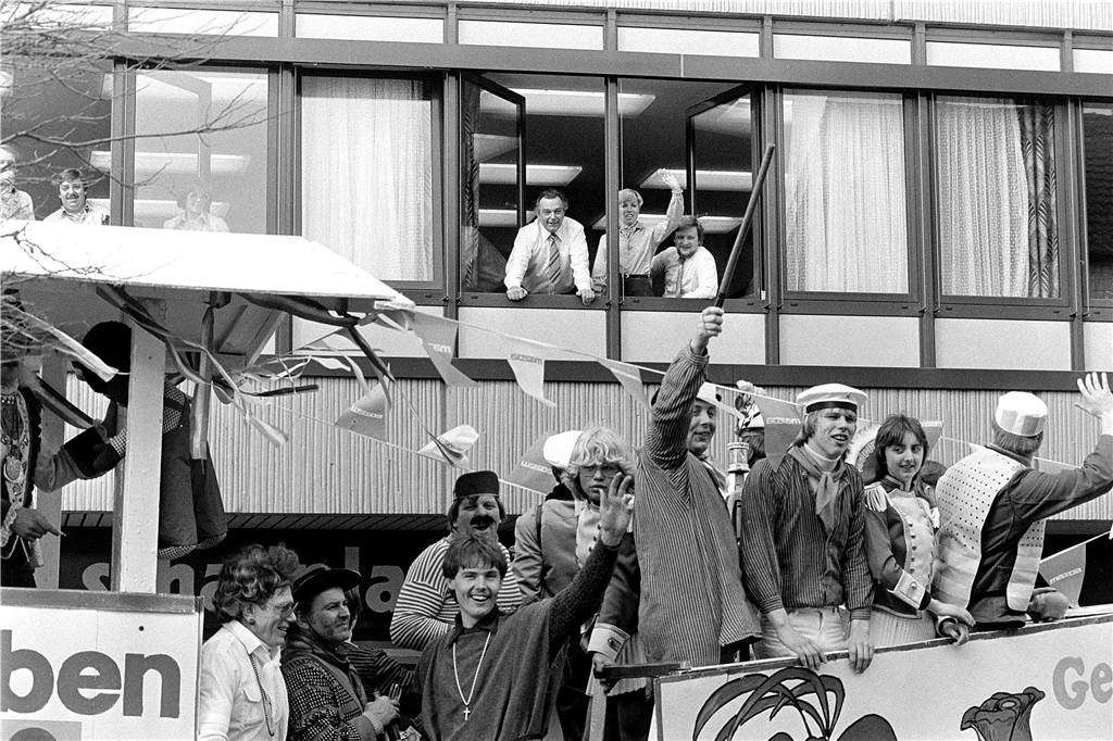 Karneval in Lünen im Jahr 1981