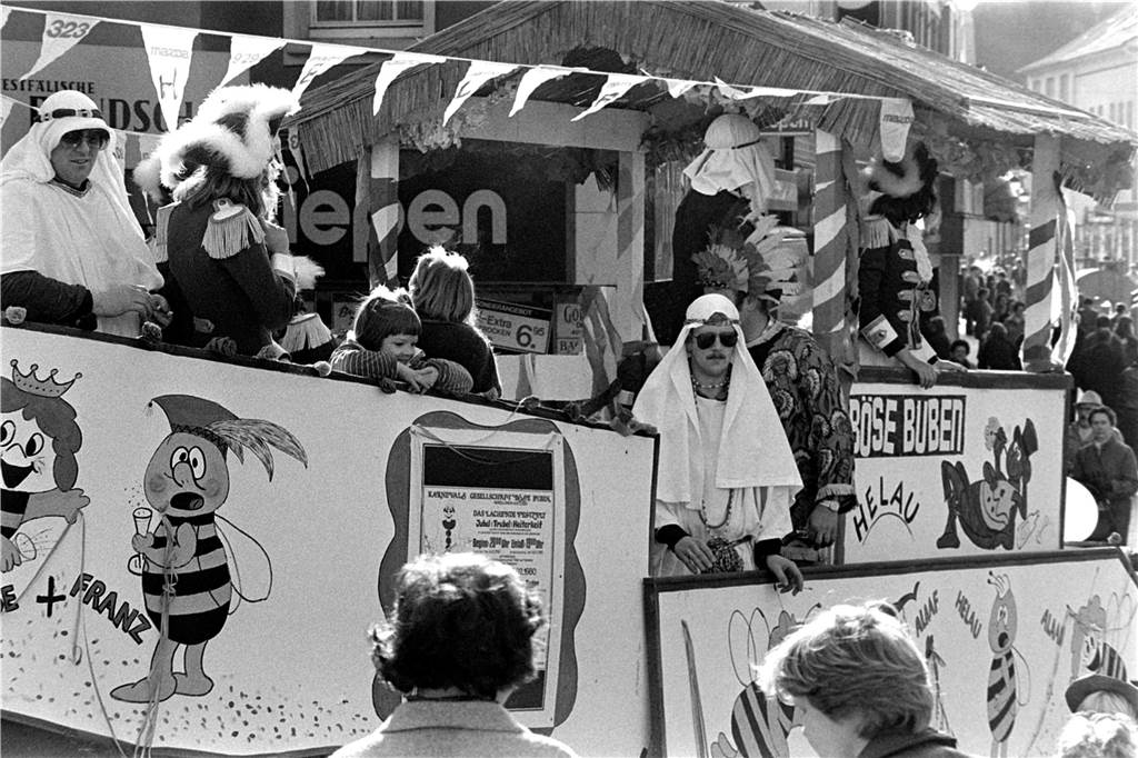 Karneval in Lünen im Jahr 1982