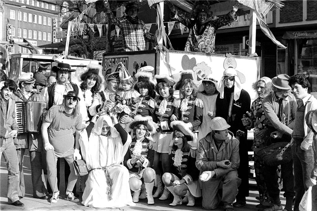 Karneval in Lünen im Jahr 1982