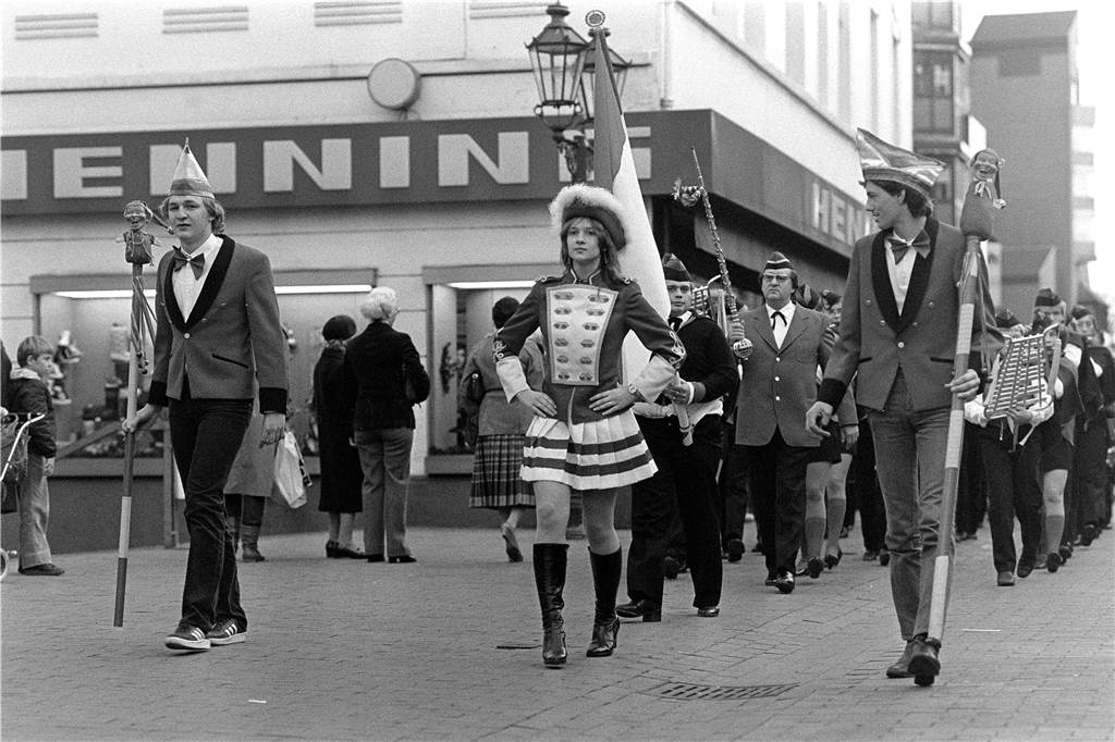 Karneval in Lünen im Jahr 1982