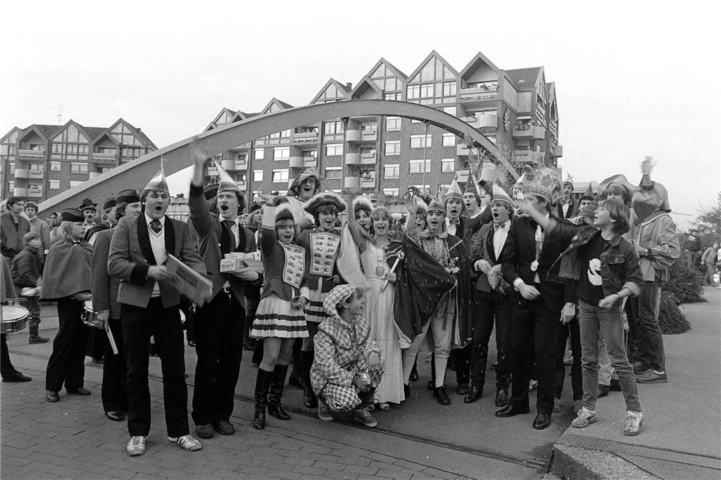 Karneval in Lünen im Jahr 1982