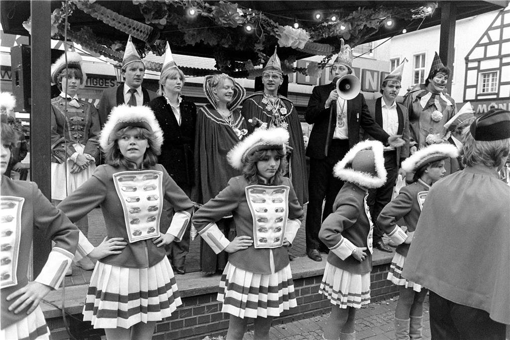 Karneval in Lünen im Jahr 1983